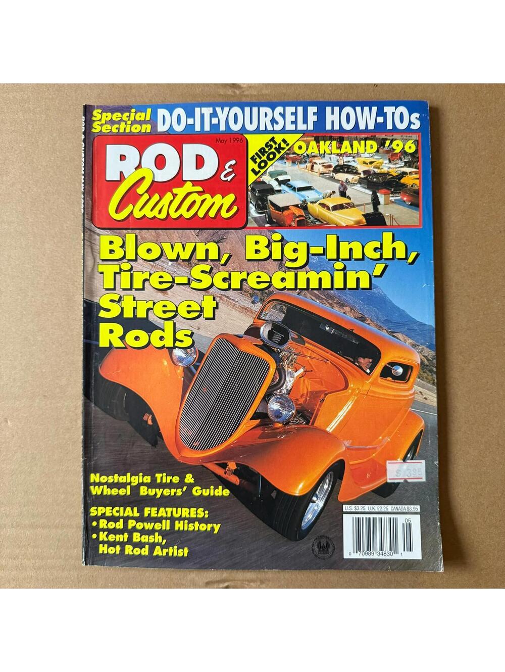 Vintage Hot Rodder Chevy Auto Magazine Custom Rodder B2